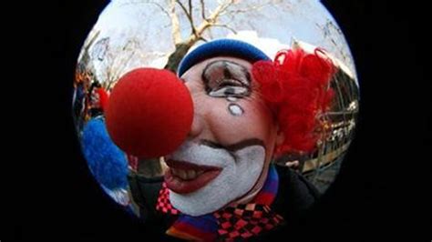 creepy clown freaks  town  viral fox news