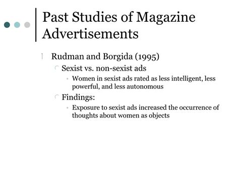 ppt the effects of magazine advertising on the perceived abilities of