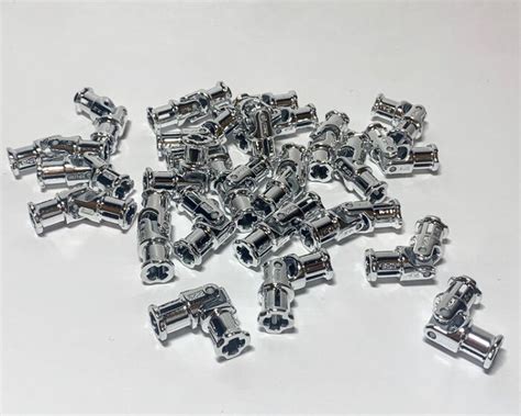lego technic chrome silver universal joint connector catawiki