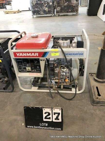 Yanmar Ydg 5500 Ev E Air Cooled Diesel Generator Bentley And Associates