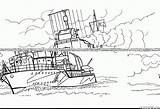 Navios Destroyer Inteligente sketch template