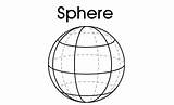 Sphere Shapes 3d Shape Clipart Kids Spherical Print Example Simple Printable Geometry Kidspot Activity Spot Click sketch template