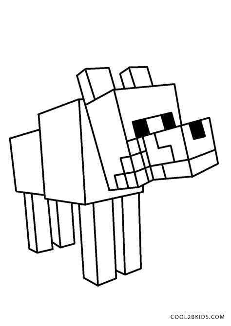 printable minecraft coloring pages  kids