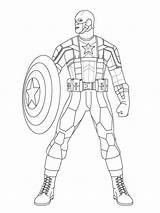 Marvel Coloring Pages Kids Superhero Printable Characters Captain America Colouring Cap Print Cartoon Sheets Color Bestcoloringpagesforkids Heroes Comics Easy Avengers sketch template