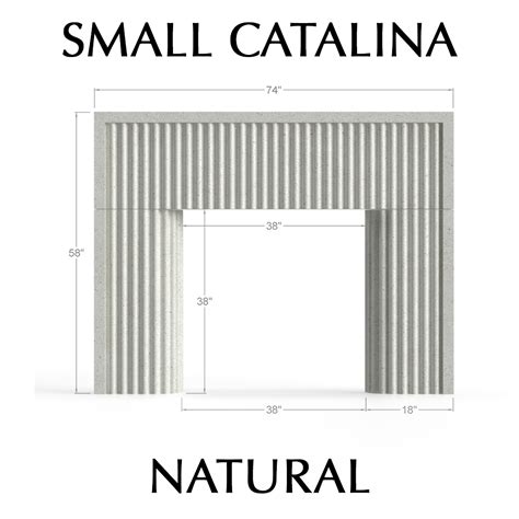 catalina small natural stone mountain store