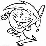 Fairly Timmy Oddparents 712px Xcolorings Trixie sketch template