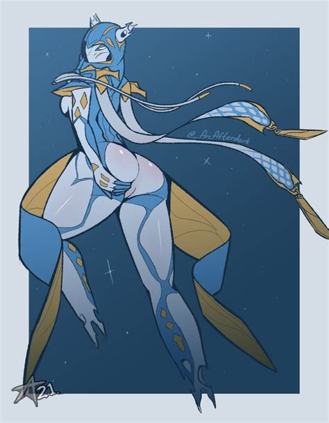 arcafterdark wisp warframe warframe highres 1girl alternate