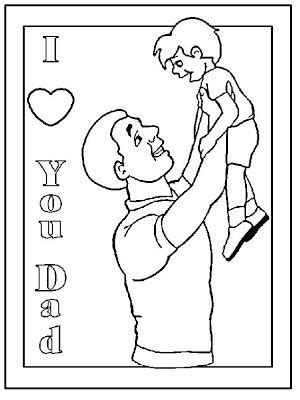 fathers day kids coloring page fathers day coloring page mothers day