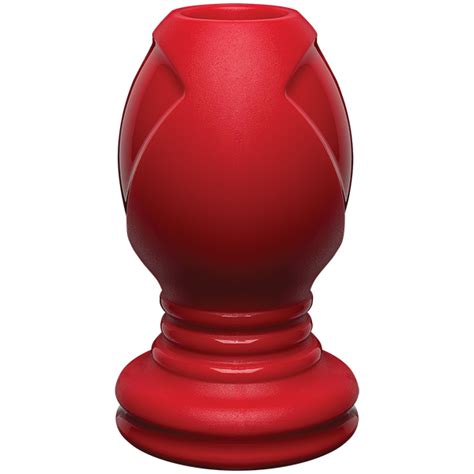Kink Explore Silicone Anal Plug 4 5 Inches Xl Red On Literotica