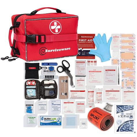 buy surviveware comprehensive premium  aid kit emergency medical