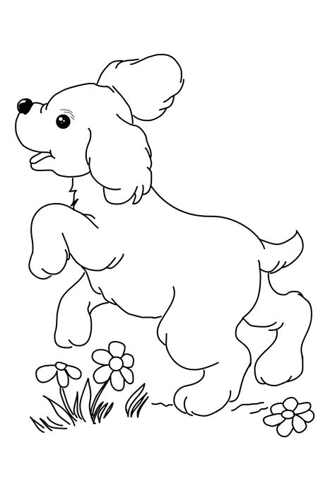cute puppy printable dog coloring pages print color craft