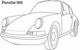 Porsche Coloring Pages 911 Car Kids Drawing Spyder Super Printable 911t Cars Color Getcolorings Getdrawings Popular sketch template