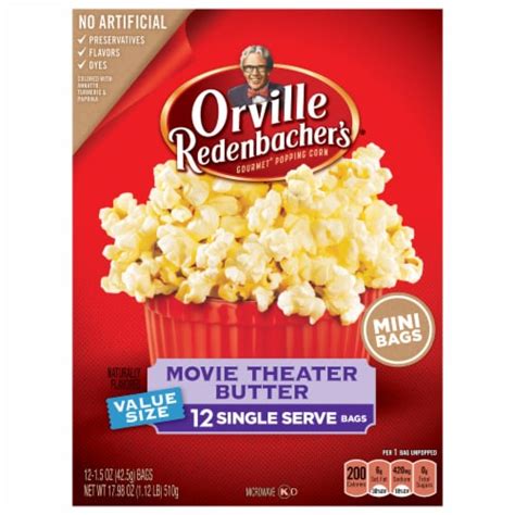 orville redenbachers mini  theater butter microwave popcorn  oz smiths food  drug