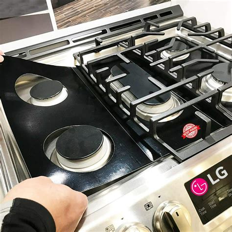 lg stove protector liners stove top protector  lg gas ranges
