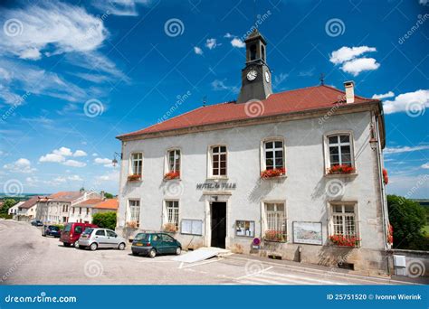 town hall  france stock photo image  hotel french
