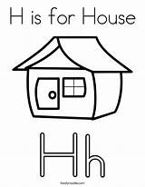 House Coloring Template Twistynoodle Built California Usa Print Big Noodle sketch template