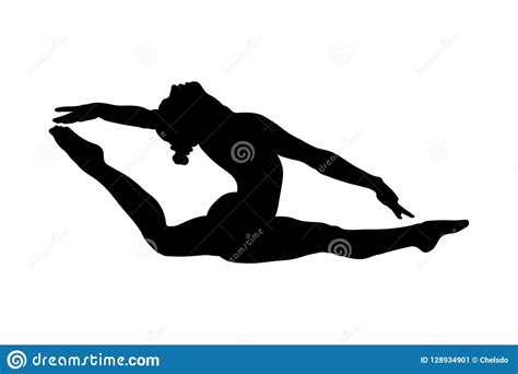 figure split vector illustration cartoondealercom