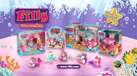 filly mermaids playset dracco toys  filly world friendship