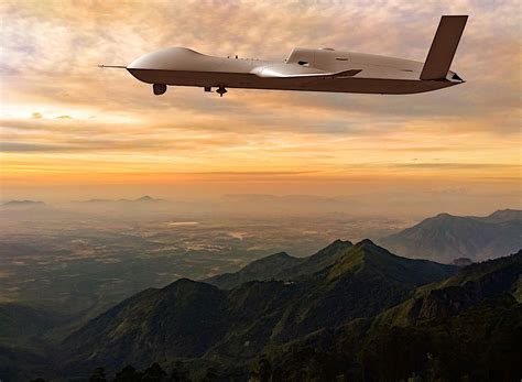 avenger combat drone cleared  flight   airspace autoevolution