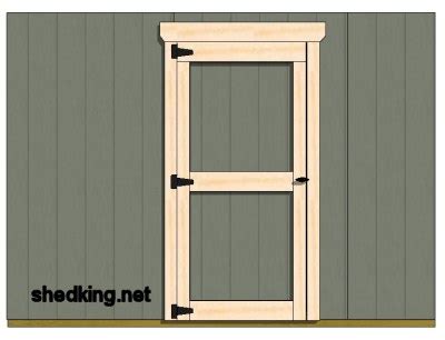 single shed doors