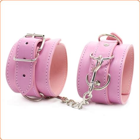 three d ring pin buckle wrist and ankle cuffs adult sex