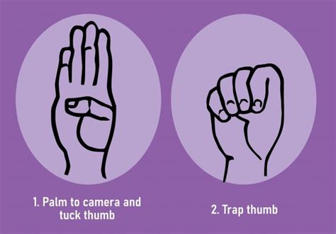 Teen Rescued After Using Tik Tok Hand Gesture Signaling Domestic
