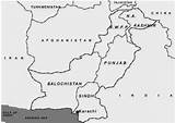 Pakistan Coloring Map Neighbouring Provinces Countries Search Pages Again Bar Case Looking Don Print Use Find sketch template