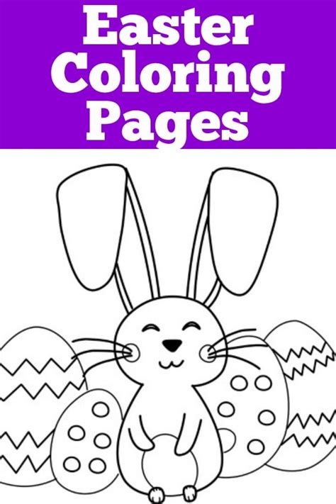 printable easter coloring pages  simply inspire