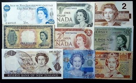 world  banknotes queen elizabeth ii   catawiki