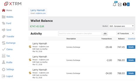 transaction tracking individuals  center