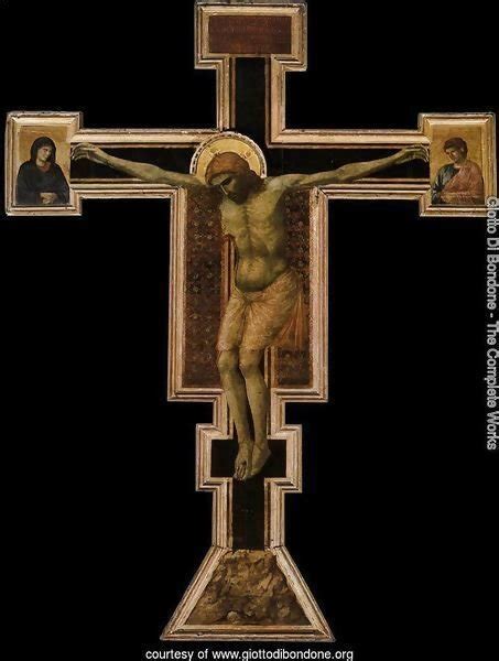 giotto  bondone  crucifixion painting reproduction giottodibondoneorg