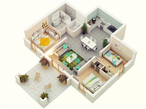 bedroom  floor plans architecture design