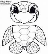 Turtle Puppet Puppets Honu sketch template