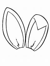 Ears Bunny Coloring Pages Ear Drawing Easter Rabbit Printable Nose Color Mickey Mouse Getdrawings Getcolorings Clipartmag Animal Print sketch template