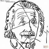 Warhol Einstein Sheets sketch template