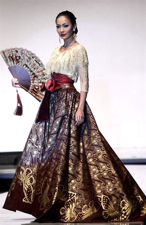 batik dress designers ramli batik fashion batik long dress