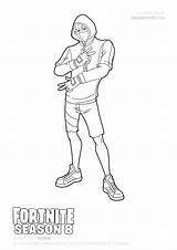 Fortnite Skin Kleurplaat Ikonik Easy Season Coloring Cute Pages Coloriage Draw Deadpool Tutorial Dessin Colorier Imprimer Drawings Du Downloaden sketch template