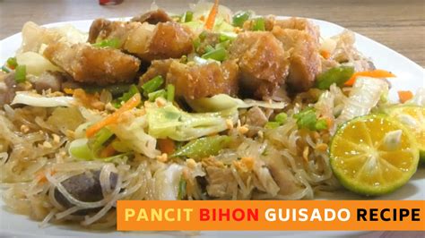 pancit bihon recipe panlasang pinoy recipes™