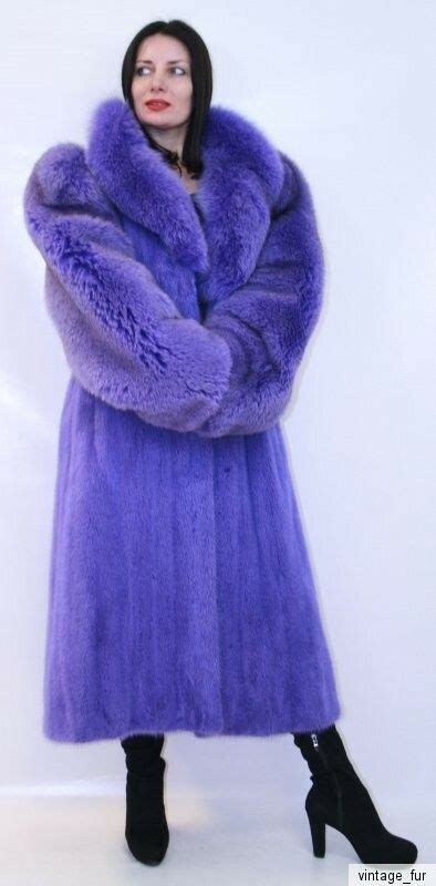 purple fur images  pinterest furs fur coats  fur fashion