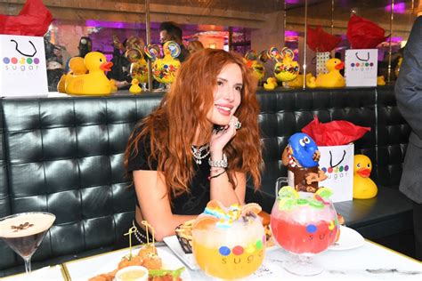 Bella Thorne Hosts Dj Set Debut And Listening Party At Sugar Factory
