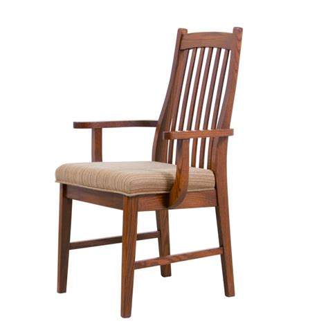mission arm chair home envy furnishings solid wood