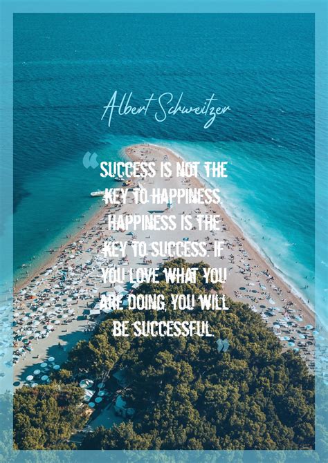albert schweitzer  quote  happinesssuccess success    key