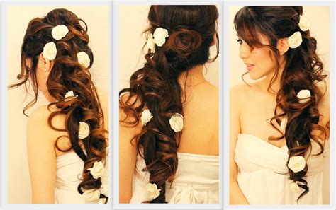 hairstyles  long hair wedding hair fashion style color