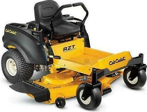 Cub Cadet Rzt 54 Ride On Lawn Mower Full Specifications