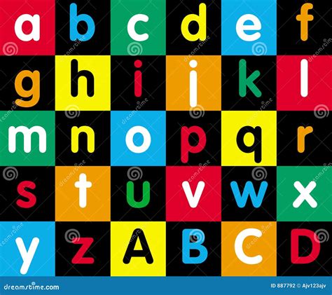 alphabet stock photography image