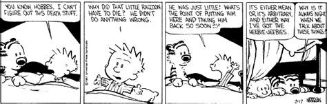 calvin and hobbes by bill watterson for march 17 1987