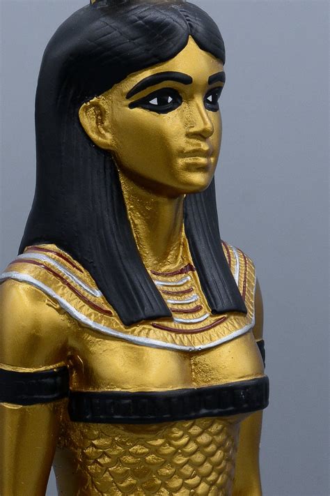 unique egyptian goddess hathor large statue 4 color made in etsy