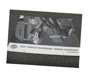 harley davidson cvo screamin eagle electrical wiring diagrams manual ebay