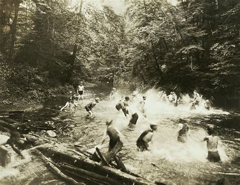 swimming hole photograph  underwood archives