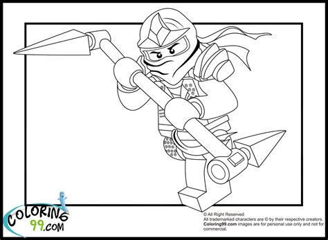 lego ninjago lloyd  green ninja coloring pages team colors